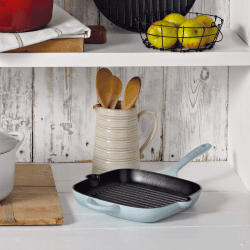 Image showing the Heritage - Pavilion Griddle pan, 1.65 litre - L25 x W29 x D4cm, Cast Iron product.