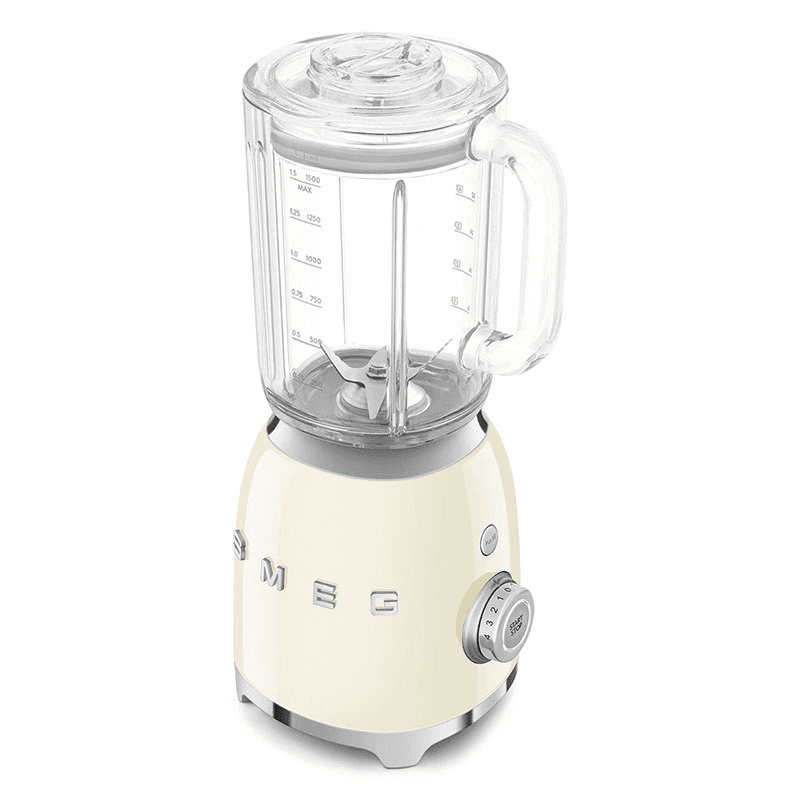50's Style Smeg Jug Blender, 1.5L, Cream