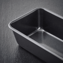 Image showing the Precision Plus 1lb Loaf Pan Non-Stick, Black product.