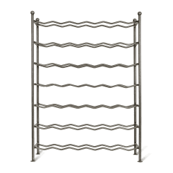 Image showing the Farringdon 42 Bottle Wine Rack, Steel product.