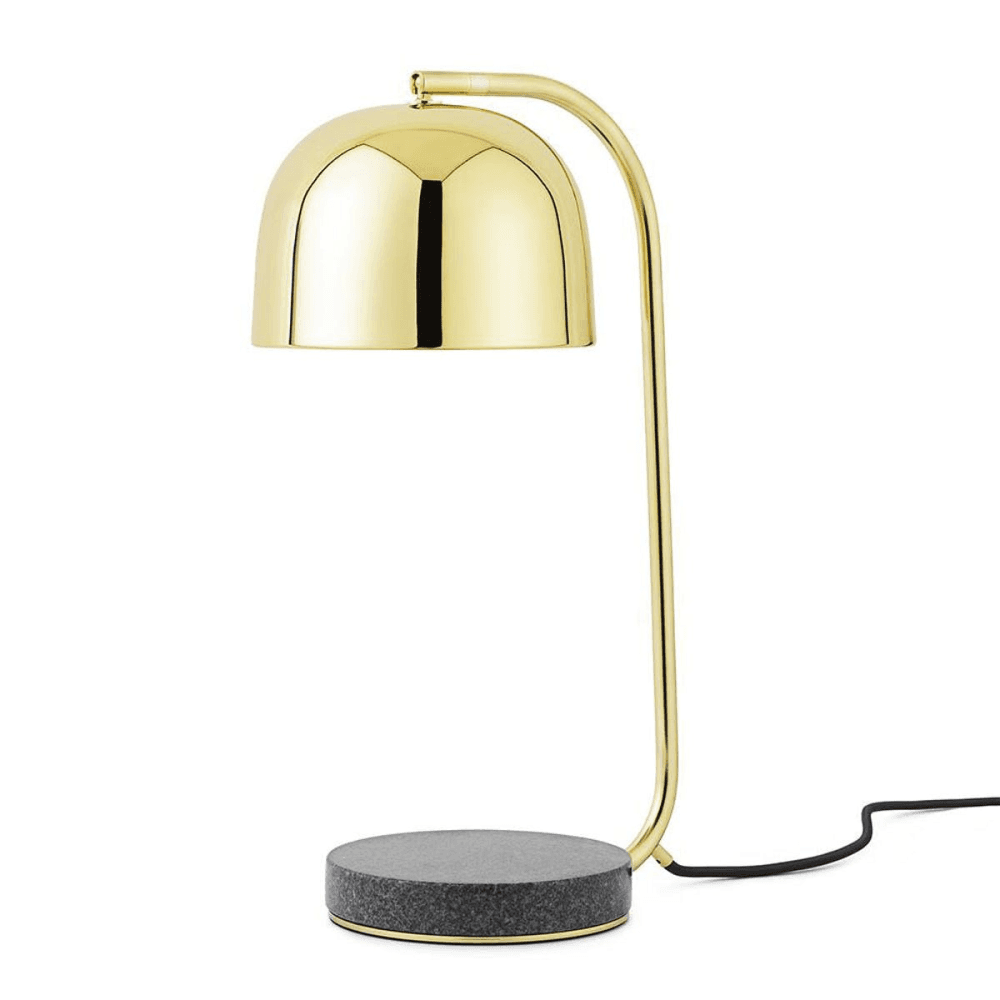 Grant Table lamp, H45 x L18cm, Metallic