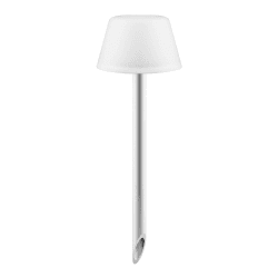 Image showing the Sun Light Garden spike lamp, White/Silver product.