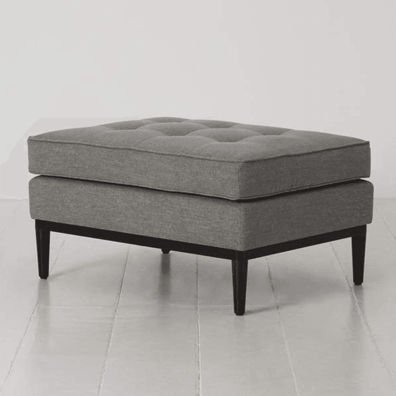Model 02 Linen Ottoman, Shadow