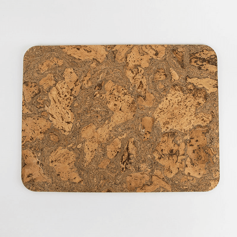 Cork Set of 4 Placemats, W30 x L40cm, Natural