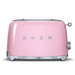 Image showing the 50's Retro 2 slice toaster, Pink product.