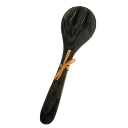 Image showing the Mediterranean Garden Mango Wood Set of Two Salad Servers, D32cm, Mango Wood product.