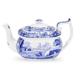 Image showing the Blue Italian Teapot, 1.1 litre product.