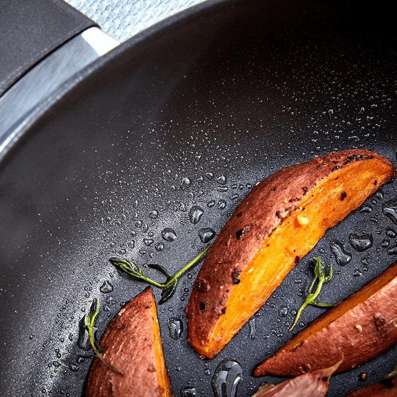 Vista Sauteuse Pan, 24cm, Stainless Steel