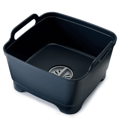 Image showing the Wash and drain washing up bowl, Grey product.
