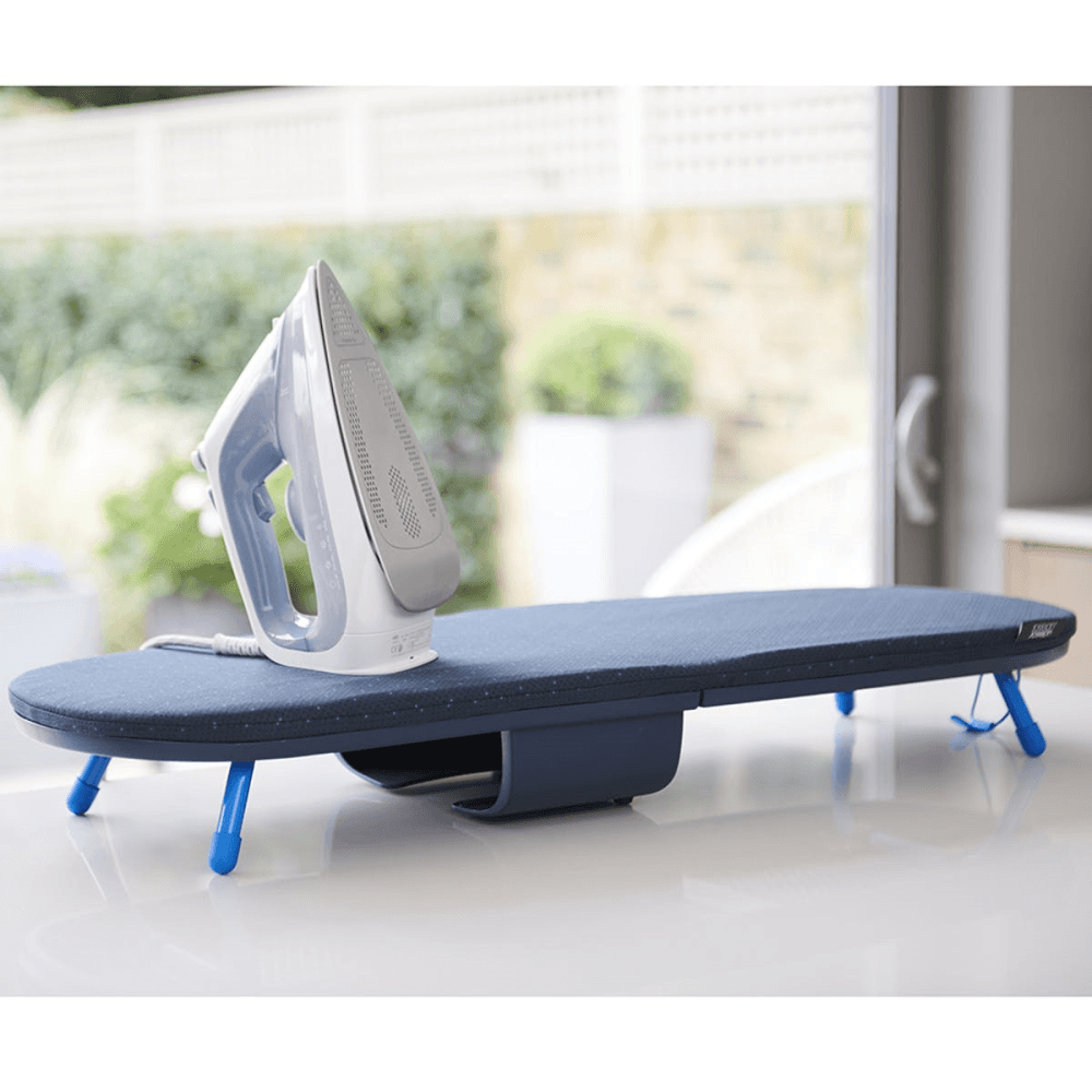 Pocket Plus Folding Table Top Ironing Board Blue