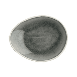 Image showing the Vie Naturelle Small Plate, W14.5cm x D11cm, Grey product.