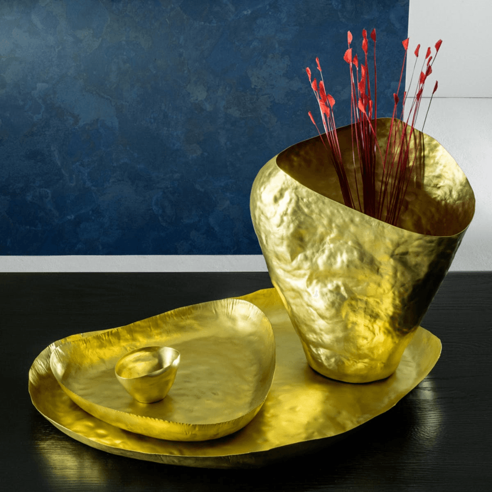 Bash Vessel - Wide; Brass