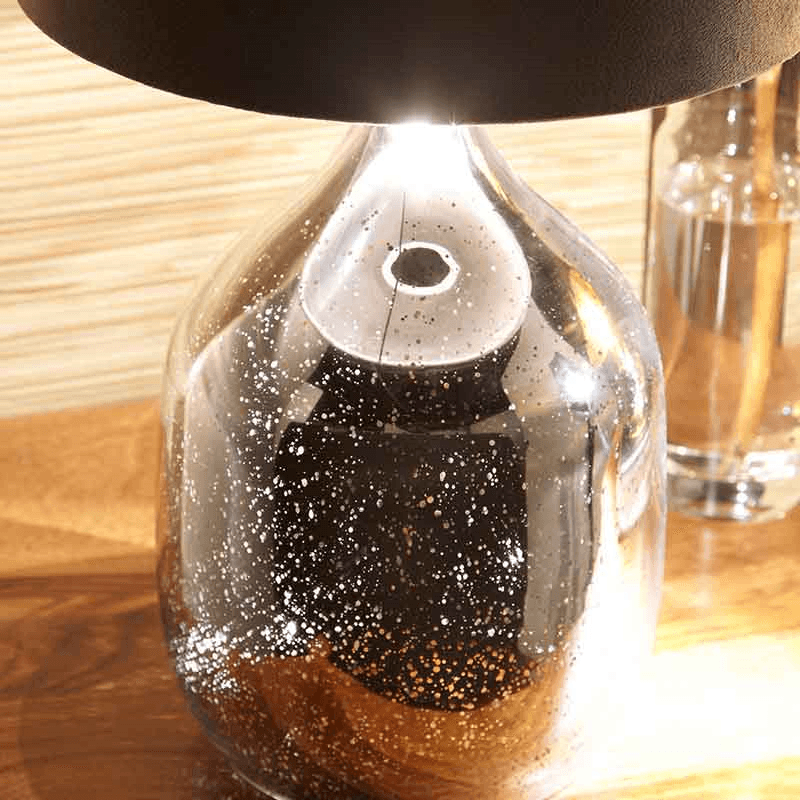 Stellar Table Lamp, H37cm, Mercurial Glass