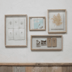 Image showing the Indu Wooden Frame, H36 x W29cm, Mango Wood product.