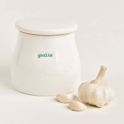 Image showing the Word- Garlic Pot product.