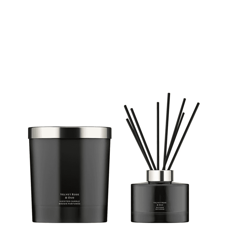 Velvet Rose & Oud Home Candle and  Diffuser, 200g