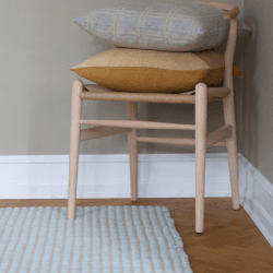 Image showing the Walnut Rug, H60 x W150cm, Light Green product.