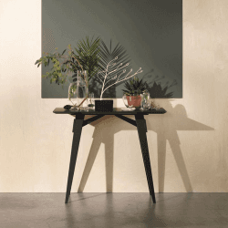 Image showing the Arco Side table, H89 x W43cm, Black product.