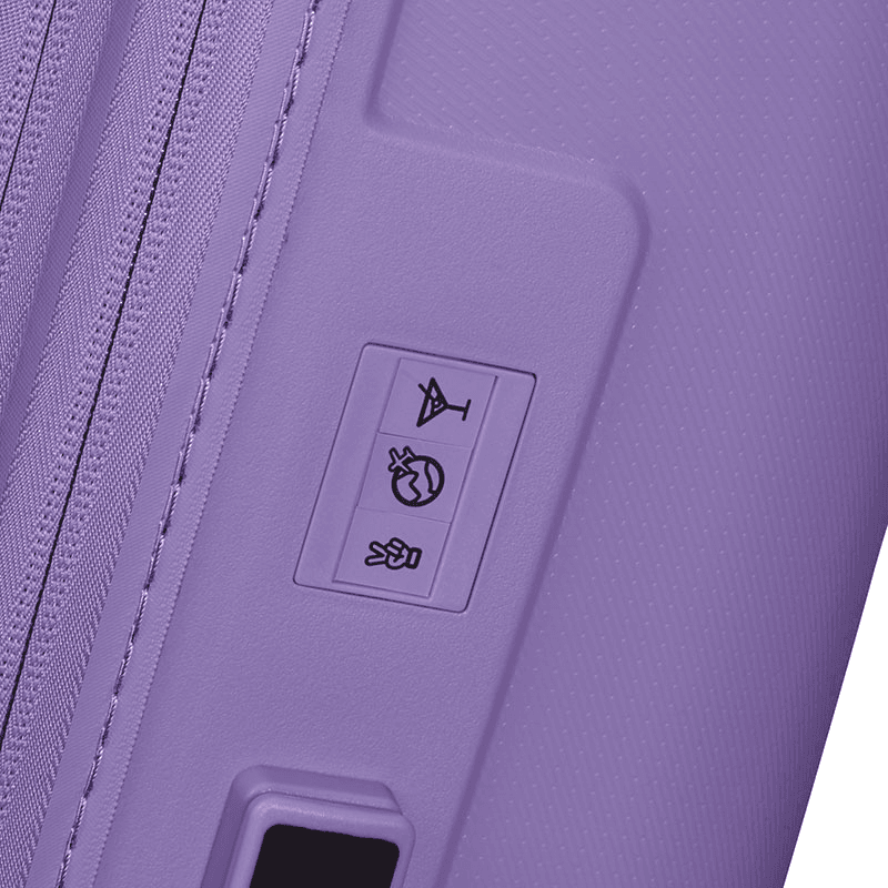 Dashpop Suitcase, H67 x L45 x W29/33cm, Violet Purple