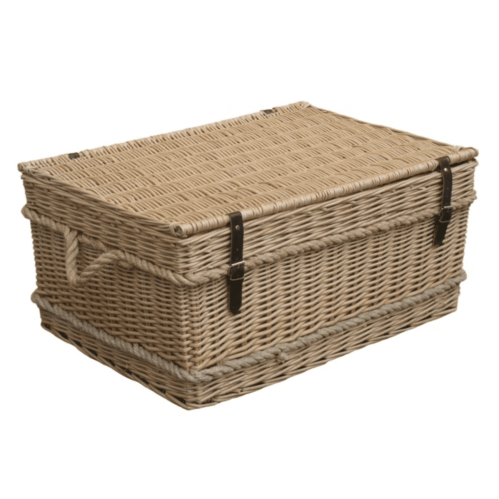 Rope Handled Trunk, 28", Natural