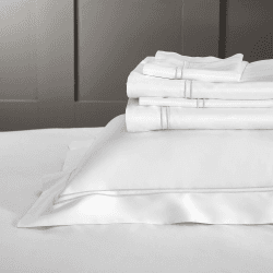 Image showing the Symons Cord King size duvet cover, W225 x L220cm, White/Silver product.