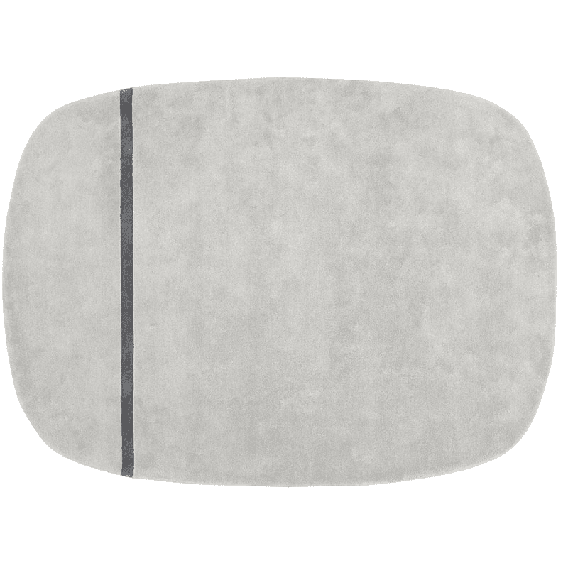 Oona Rug, L240 x W175cm, Grey