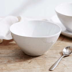Image showing the Portobello Cereal bowl, D15cm, White product.