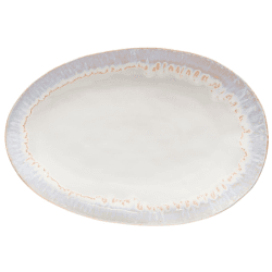 Image showing the Brisa Sal Large oval platter, 41cm, White product.