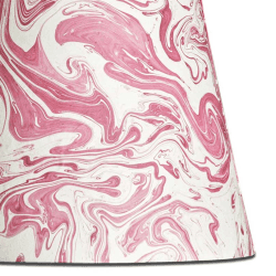 Image showing the Straight empire Shade, 35cm, red tanaro product.