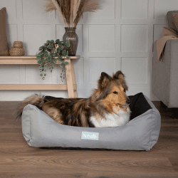 Image showing the Expedition Dog Bed, 75 x 60cm, Storm Grey product.