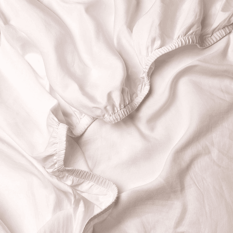 The Perfect 300 Thread Count Sateen Fitted Sheet, King, Dusky Pink