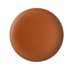 Image showing the Mediterranean Garden Melamine Dinner Plate, D27cm, Terracotta product.