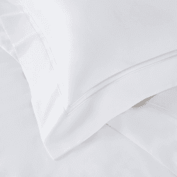Image showing the Symons Cord Duvet Cover, Double, White, White product.