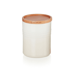 Image showing the Stoneware Medium storage jar, 10 x 12cm - 540ml, Meringue product.