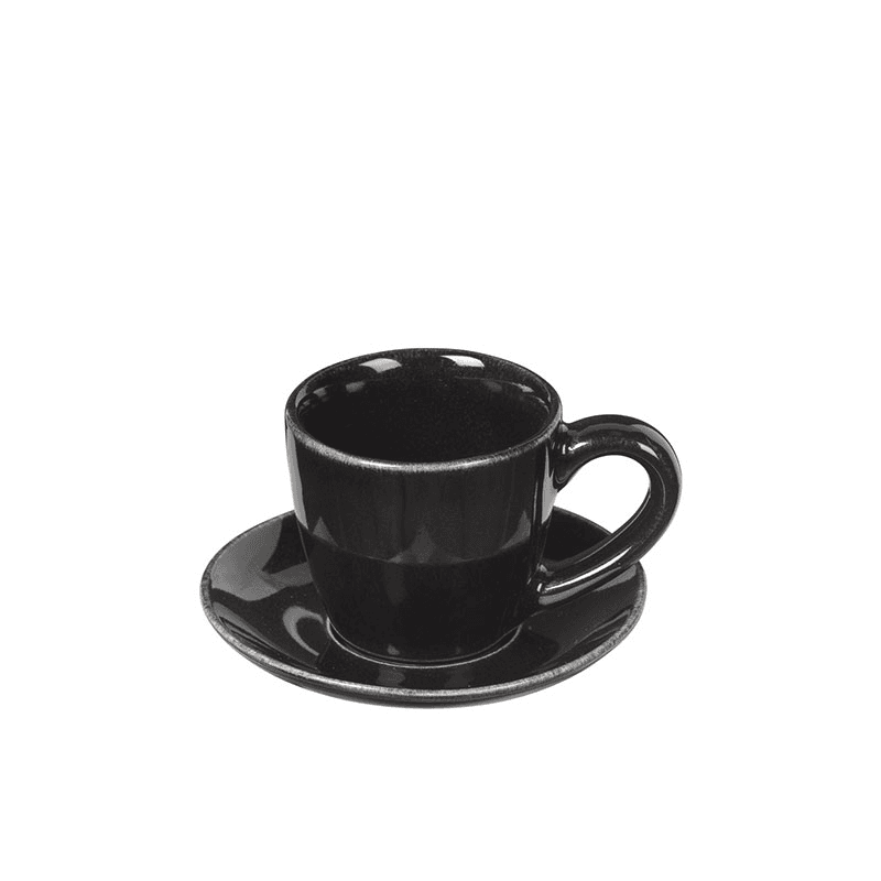Nordic Coal Espresso Cup, 50ml, Black