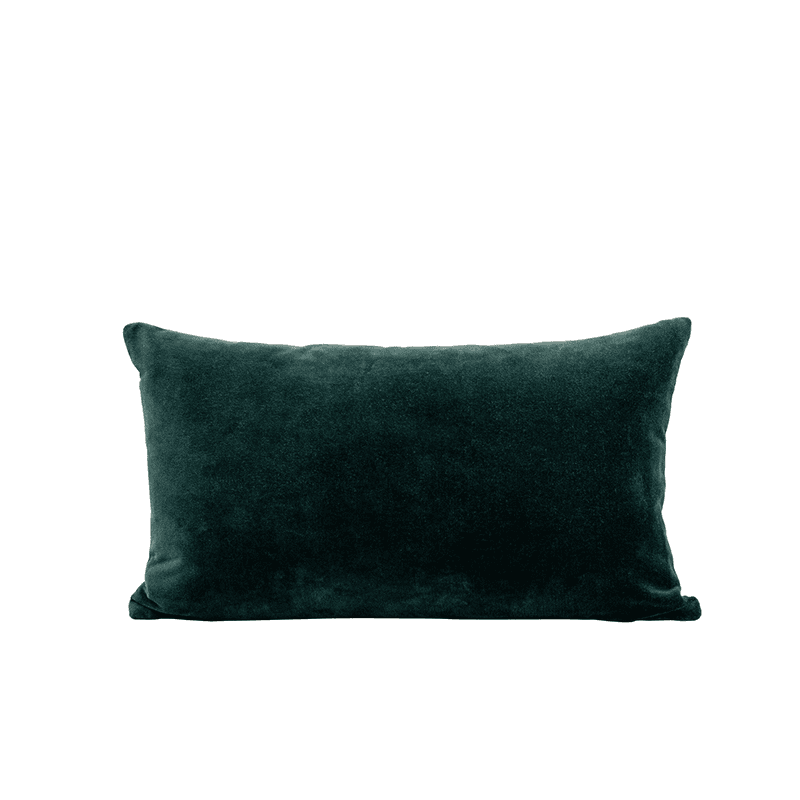 Misi Velvet Cushion, 30 x 50cm, Pine