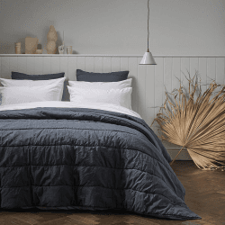 Image showing the The cotton quilt, 230 x 240cm, Ink product.