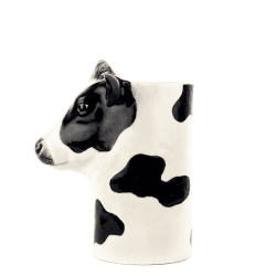 Image showing the Friesian Cow Utensil Pot, H20cm, Black/White product.