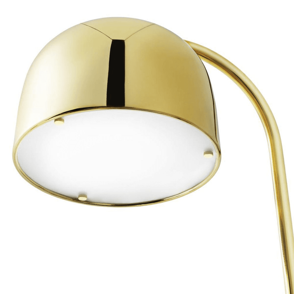 Grant Table lamp, H45 x L18cm, Metallic