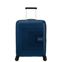 Image showing the Aerostep Cabin Suitcase, H55 x L40 x W20/23cm, Navy Blue product.