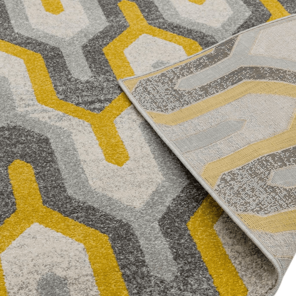 Nova, Rug, Yellow, L160 x W230cm, Yellow