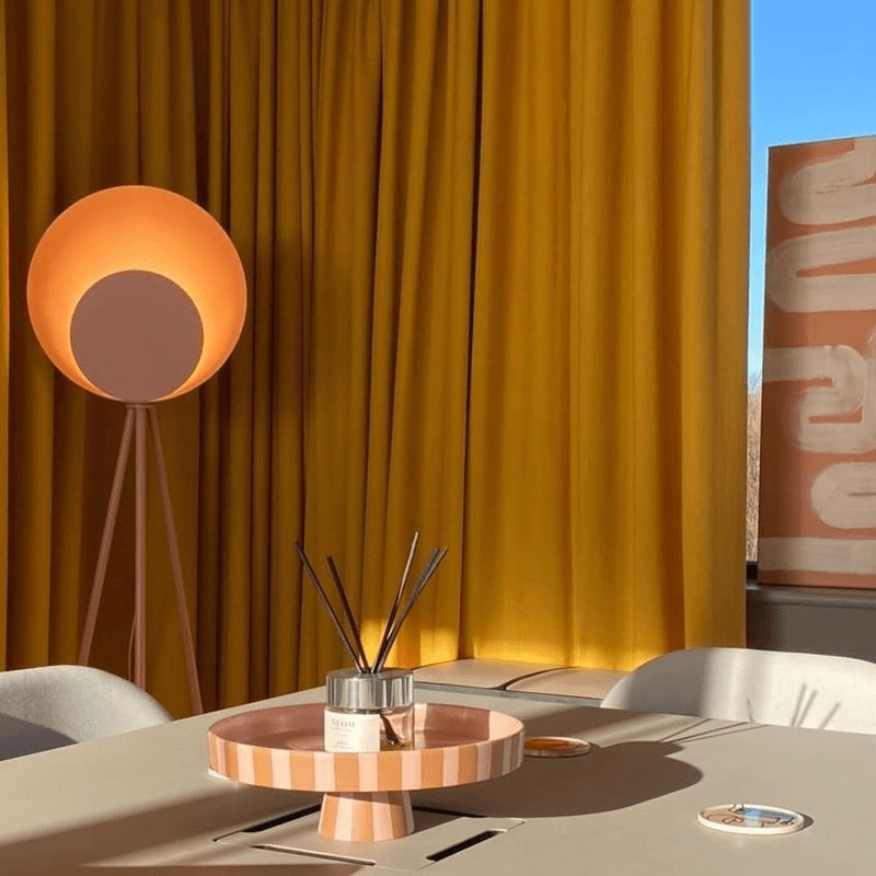 Diffuser Floor Lamp, H159cm, Pink