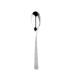 Image showing the Tilia Crackle Dessert Spoon, L19cm, Mirror Finish product.