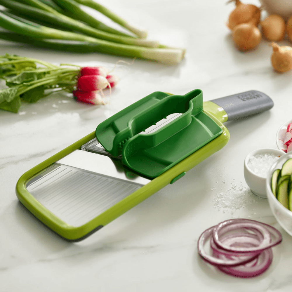 Mandoline, H30 x W10 x D6cm, green
