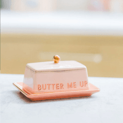 Image showing the Slogan Butter Dish, Multi product.