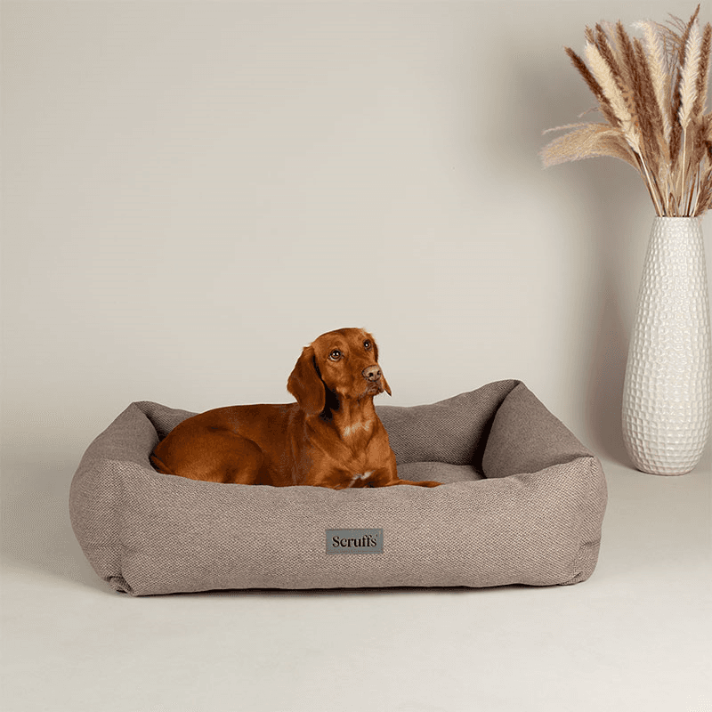 Seattle Box Bed, 90 x 70cm, Stone Grey