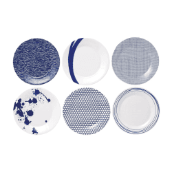 Image showing the Pacific Set of 6 dessert plates, 23cm, Assorted product.
