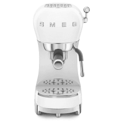Image showing the 50's Style Espresso Coffee Machine, White product.
