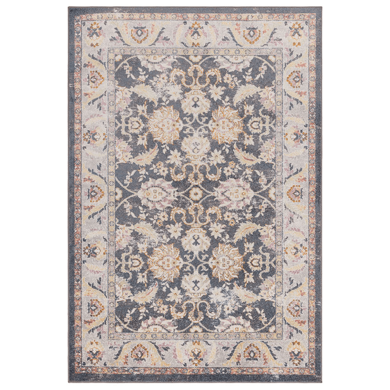 Flores farah classic persian border rug, 200 x 290cm, Multi