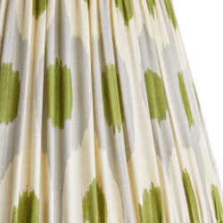 Image showing the Straight empire Shade, 45cm, grey green product.